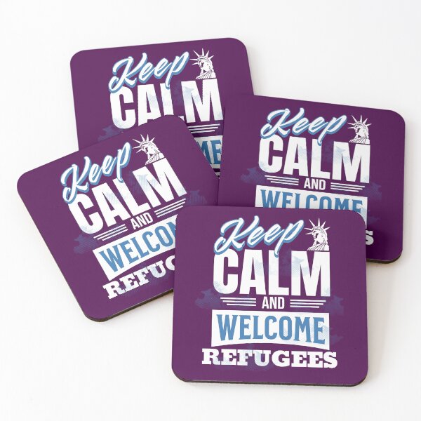 Item preview, Keep Calm and Welcome Refugees designed and sold by Art2Me.