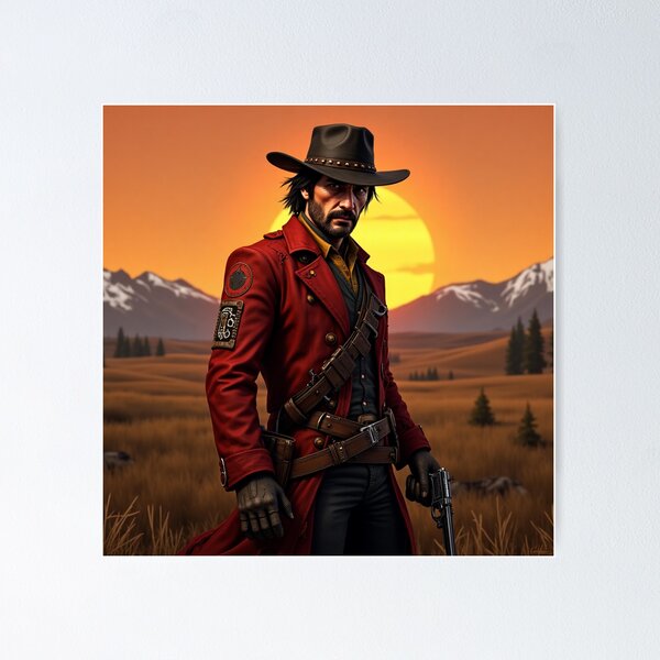 Item preview, Cowboy From The RDR designed and sold by tUrneyNadeem.