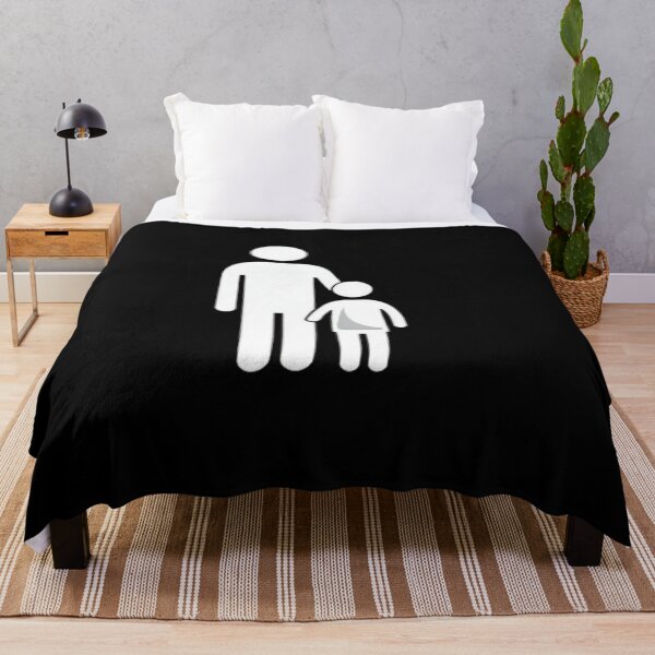 Item preview, Guardian and Child Embrace - Protective Family Icon designed and sold by Negative Space Art.