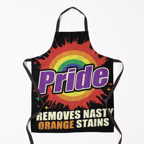 Item preview, ride Removes Stubborn Orange Stains Pride Month LGBTQ retro designed and sold by MackenzieBin.