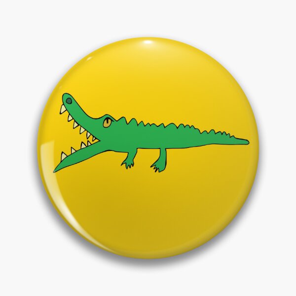 Item preview, Snappy Croc (Yellow Background) by Everything Eli designed and sold by EverythingEli.