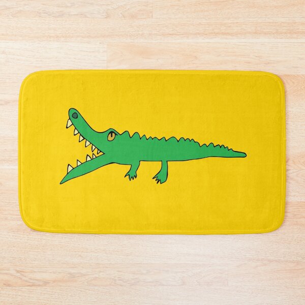 Item preview, Snappy Croc (Yellow Background) by Everything Eli designed and sold by EverythingEli.
