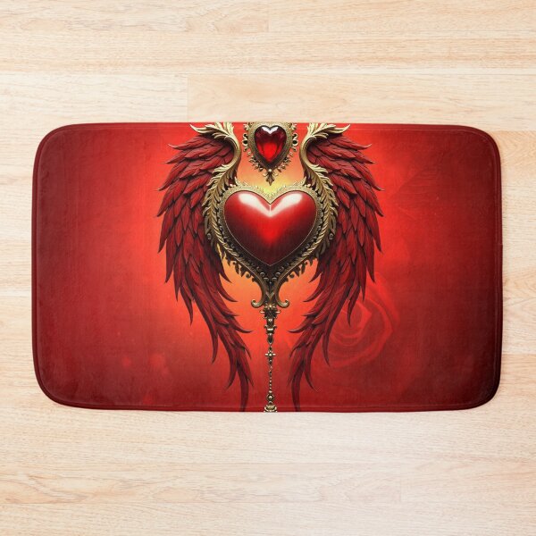 Item preview, Vintage romance with a heart and wings. designed and sold by nicky2342.