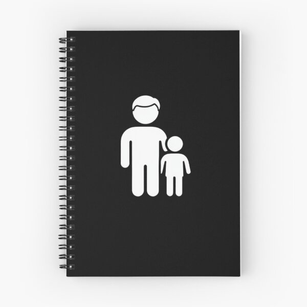 Item preview, Father and Son Icon - Parental and Support Symbol designed and sold by Negative Space Art.