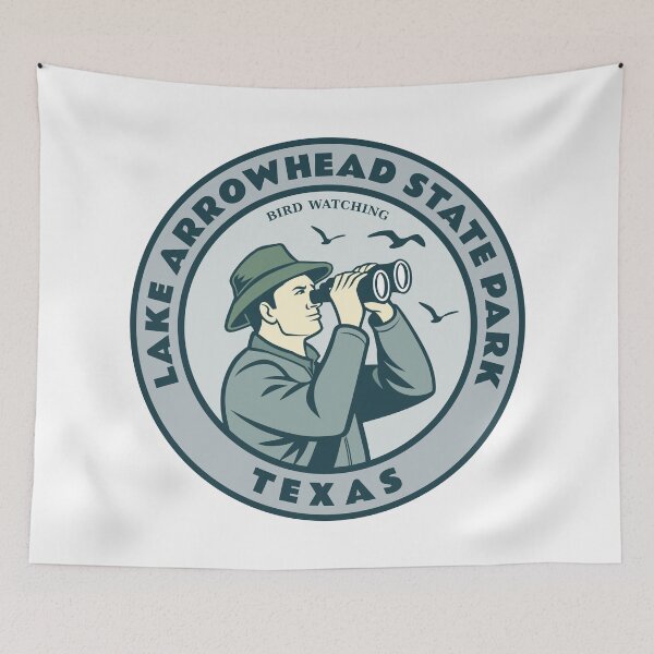 Item preview, Lake Arrowhead State Park Texas Birdwatcher designed and sold by bivenart.