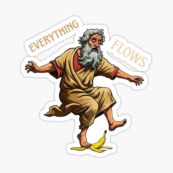 Item preview, Heraclitus Quotes: "Everything Flows" designed and sold by MrBeelzebub.