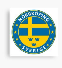 Norrköping, Norrköping Sweden, Norrköping sticker, City of Sweden Canvas Print