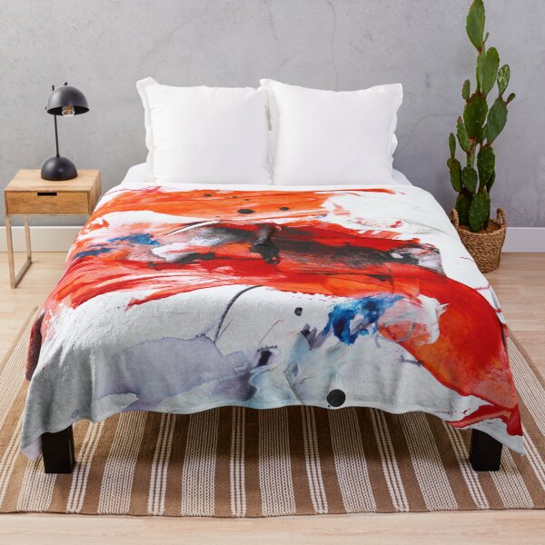 Item preview, Vibrant energy orange and blue abstract designed and sold by ZebEddy.