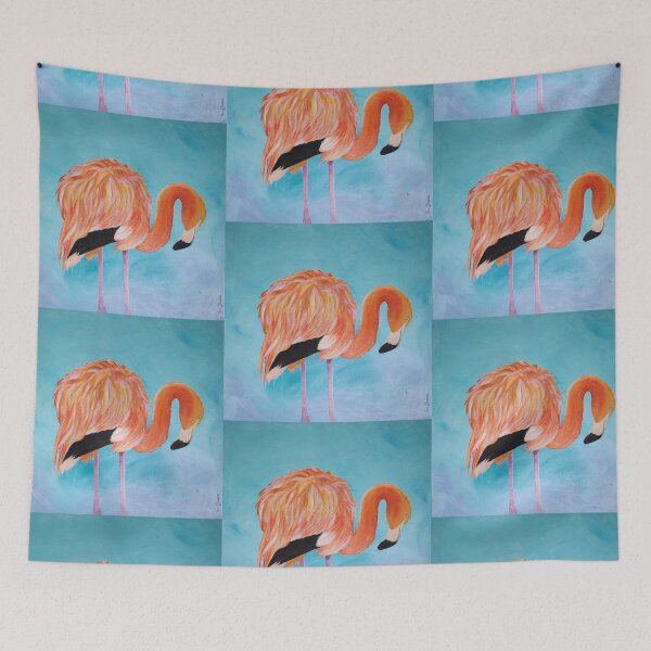 Item preview, PEARLY FLAMINGO designed and sold by SueDeaconART.