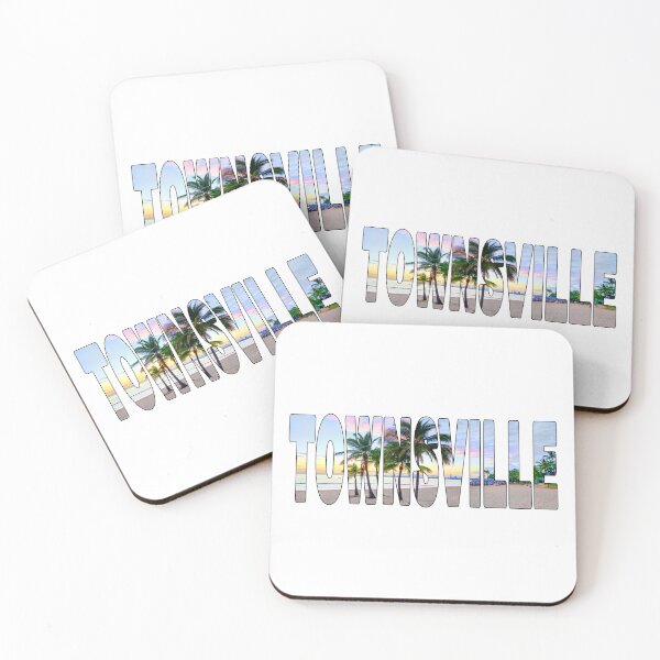 Item preview, TOWNSVILLE - Queensland The Strand Beach Palms Sunrise designed and sold by Adam Gormley.