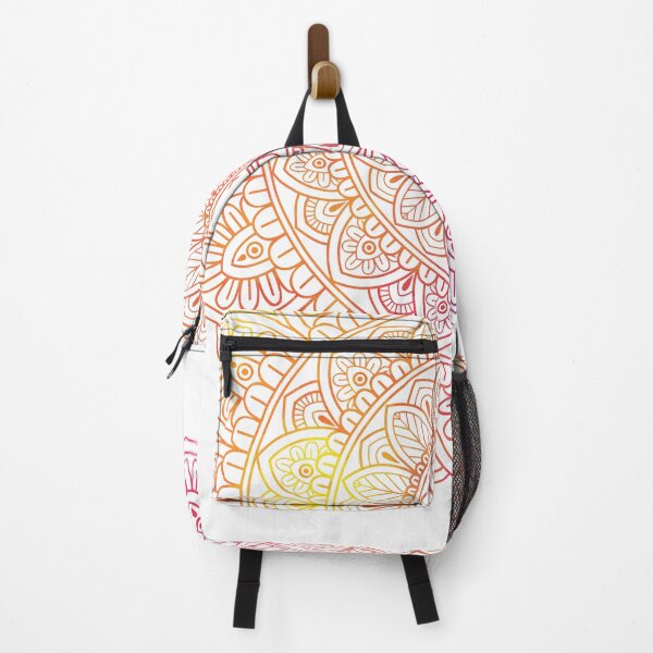 Item preview, Fiery Flow Mandala – Watercolor Energy in Red, Yellow, Orange & Purple designed and sold by PigpanStickerrr.