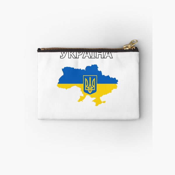 Item preview, Ukraine Tryzub Flag Map designed and sold by atomstartup.
