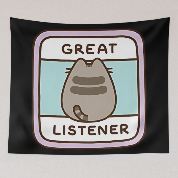 Item preview, Cat listener designed and sold by Josinta.