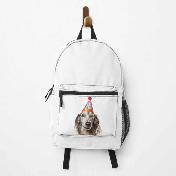 Item preview, Cute Borzoi dog with Party Hat Birthday Celebration designed and sold by LazyOwlStore.