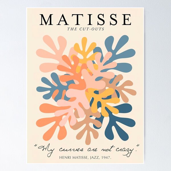 Item preview, Henri Matisse exhibition poster designed and sold by paulrommer.