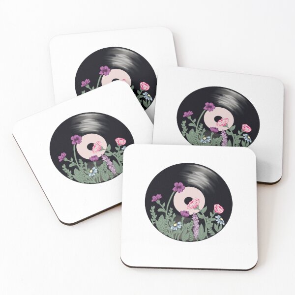 Artikelvorschau, Flirty Floral Vinyl entworfen und verkauft von Love, Leisl - Digital Art.