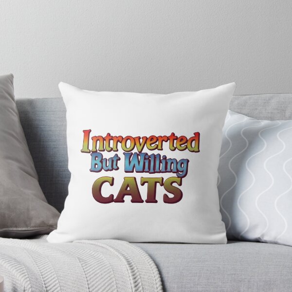 Vista previa del artículo con la obra «Gato retro introvertido», diseñado y vendido por manusy.