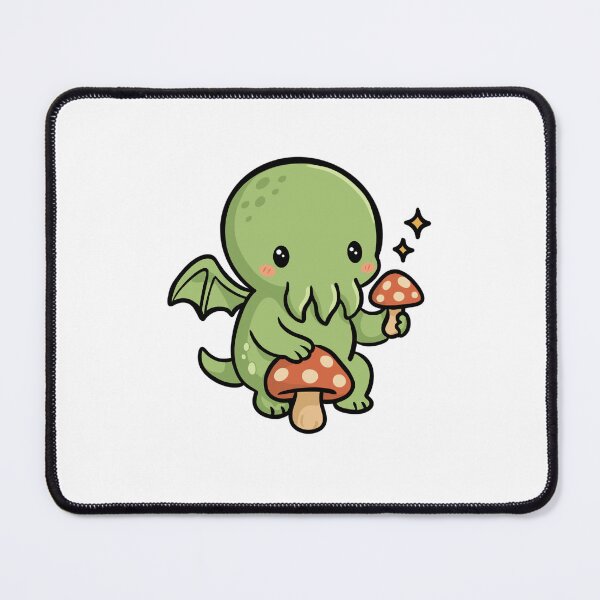 Item preview, Mystical Mushroom Baby Cthulhu, Lovecraft Mini designed and sold by Love, Leisl - Digital Art.