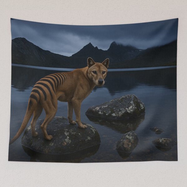 Item preview, Cradle Tiger designed and sold by ShaneWalkerArt.