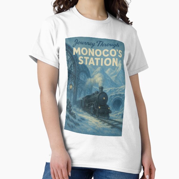 Vista previa del artículo con la obra «Expedición 33 | Claro oscuro | Estación de Monoco», diseñado y vendido por Starr_Designs.