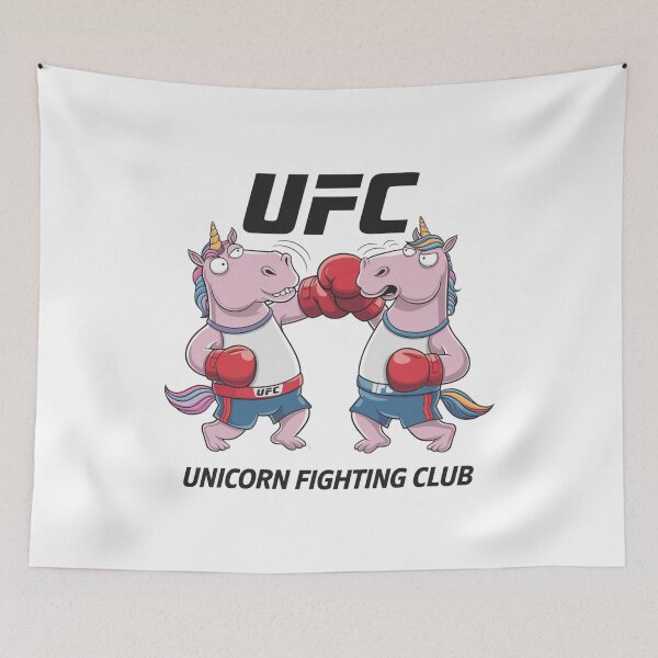 Item preview, Fighting, Unicorn fighting club, combat, martial arts, funnyfits70, Humor, Funny, retro, vintages, funny quotes, animal humor, designed and sold by FunnyFits70.