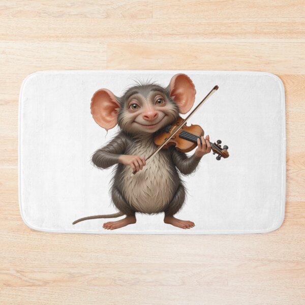 Item preview, Melodic Mole Maestro – Charming Violinist designed and sold by AleksKos.