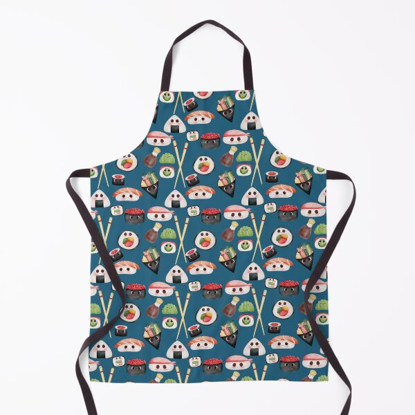 Item preview, Kawaii Sushi Squad – Cute Japanese Food Illustration designed and sold by GoldenAcornArt.