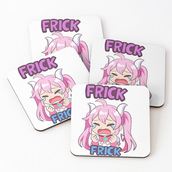 Item preview, Chibidoki Mario Party Style Sticker "Frick Frick" designed and sold by Fresh Oshi Pressed.