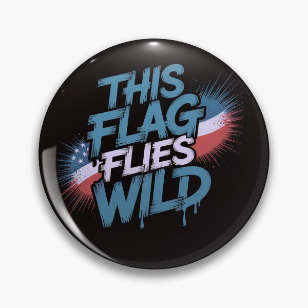Item preview, Feral But Free 4th of July – This Flag Flies Wild designed and sold by Slavicsoul.