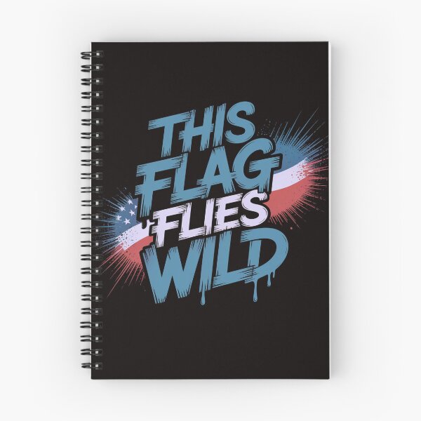 Item preview, Feral But Free 4th of July – This Flag Flies Wild designed and sold by Slavicsoul.