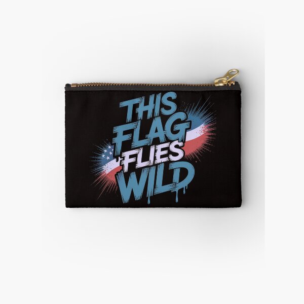 Item preview, Feral But Free 4th of July – This Flag Flies Wild designed and sold by Slavicsoul.