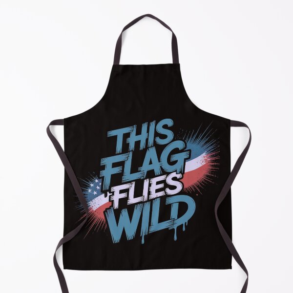 Item preview, Feral But Free 4th of July – This Flag Flies Wild designed and sold by Slavicsoul.