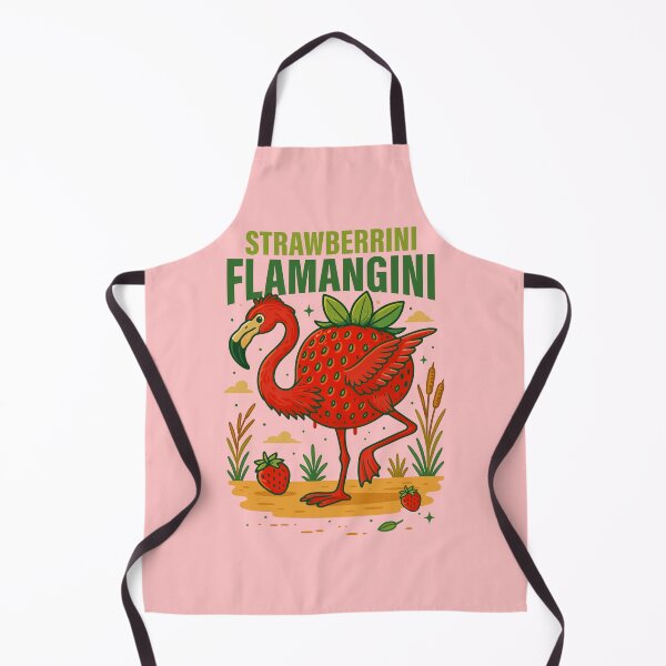 Item preview, Strawberrini Flamangini Italian Brainrot Memes designed and sold by Sitchko.