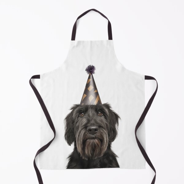 Item preview, Cute Briard dog with Party Hat Birthday Celebration designed and sold by LazyOwlStore.
