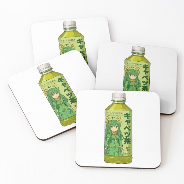 Item preview, B+ Haruka Karibu Cabbage Tea (Gatcha Vtuber Vending Machince Series designed and sold by Fresh Oshi Pressed.