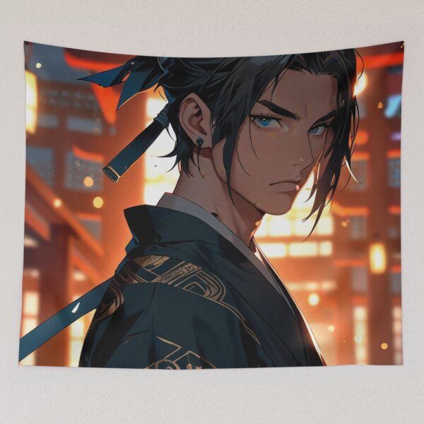 Item preview, anime styled ninja portrait designed and sold by optimusprime39.