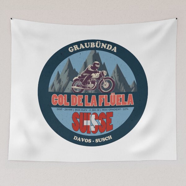 Item preview, Col de la Flüela, Graubünda, Switzerland designed and sold by Wanderful-roads.