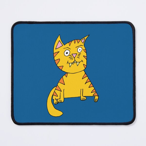 Item preview, Phil the Ginger Cat (Blue Background) by Everything Eli designed and sold by EverythingEli.