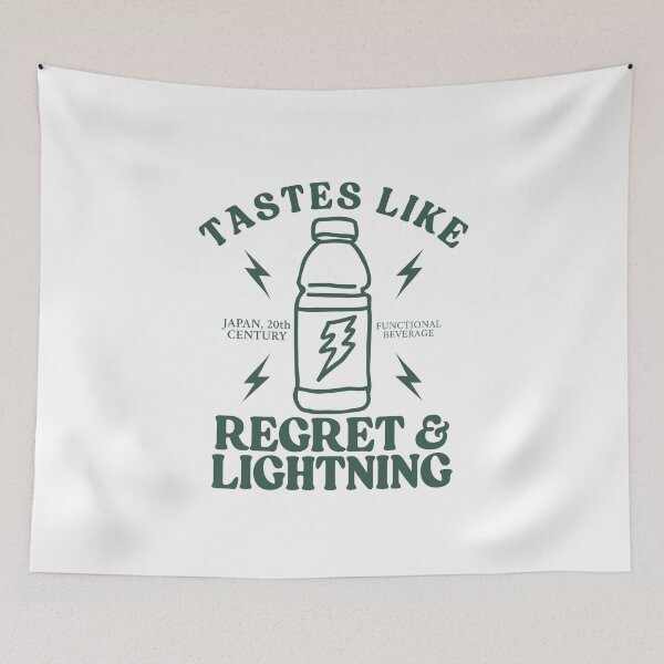 Item preview, Tastes like regret and lightning designed and sold by Peerless-Prime.