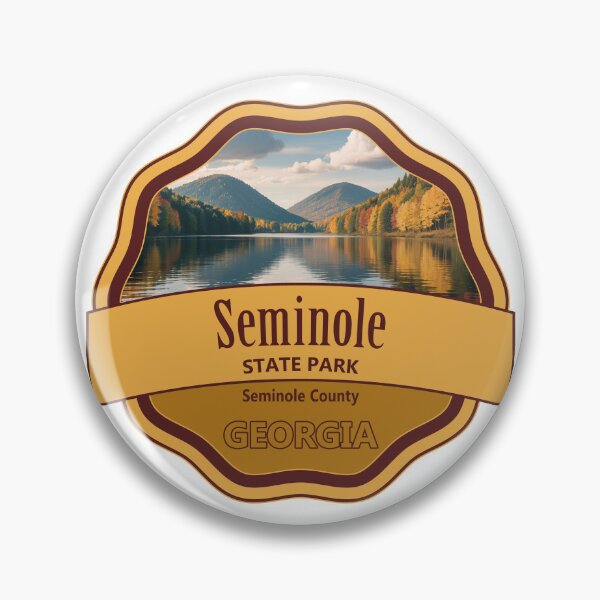 Item preview, Seminole State Park, Seminole County, Georgia designed and sold by Wanderful-roads.
