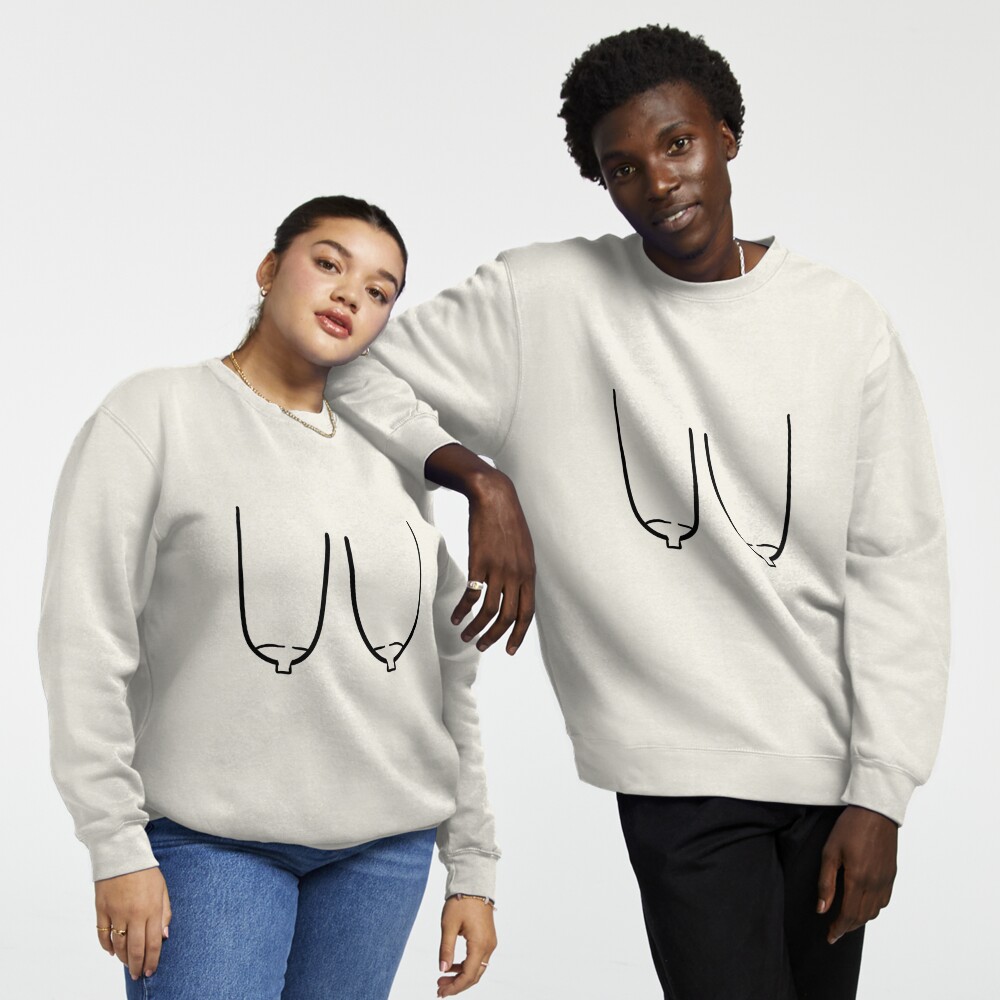 Saggy Boobs Lightweight Sweatshirt for Sale by MySunflower