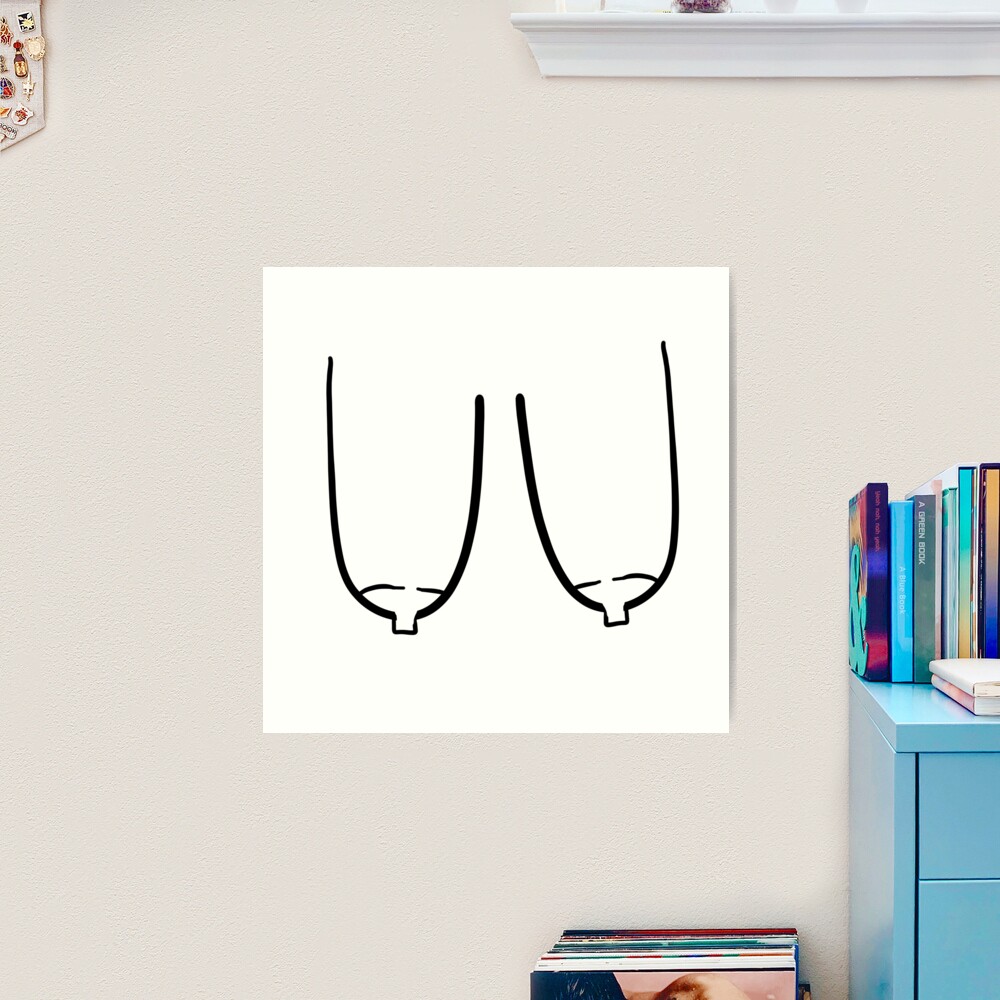 Saggy Boobs | Art Print