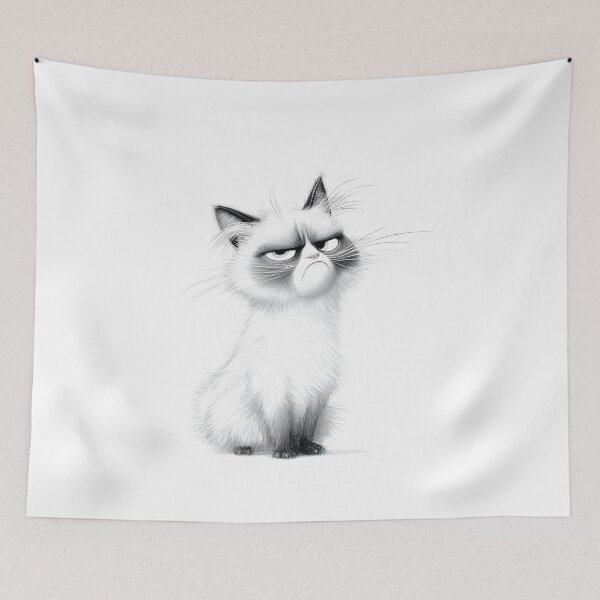 Item preview, Offended cat designed and sold by DerSenat.