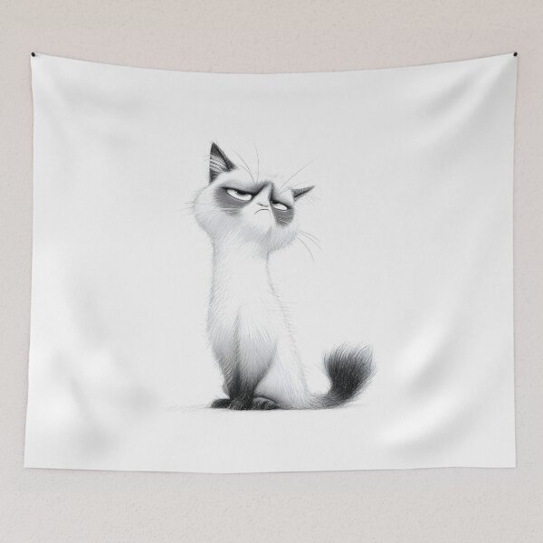 Item preview, Offended cat designed and sold by DerSenat.