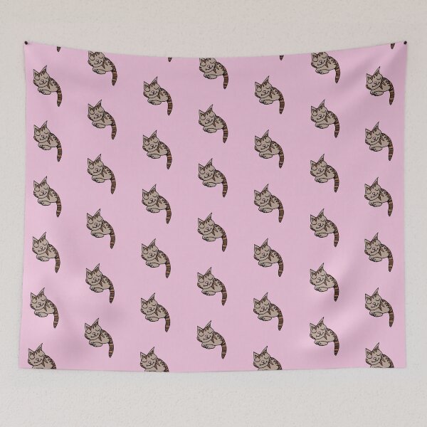 Item preview, Gary the Cat (Pink Background) by Everything Eli designed and sold by EverythingEli.