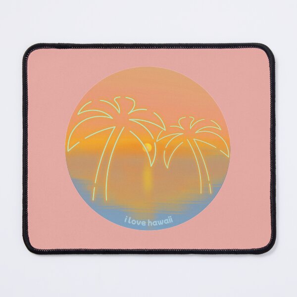 Item preview,  "i love hawaii" The sunset over the sea designed and sold by YsDesignsHawaii.