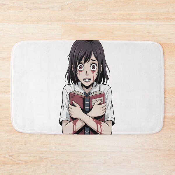 Item preview, Terrified Anime Girl Sticker – Corpse Party Inspired Horror Art designed and sold by stylishsketcher.