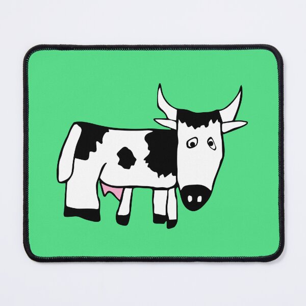 Item preview, Quirky Cow (Green Background) by Everything Eli designed and sold by EverythingEli.