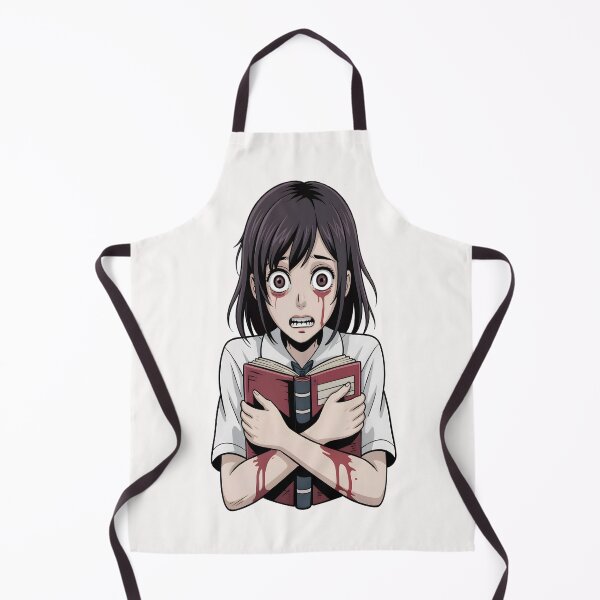 Item preview, Terrified Anime Girl Sticker – Corpse Party Inspired Horror Art designed and sold by stylishsketcher.