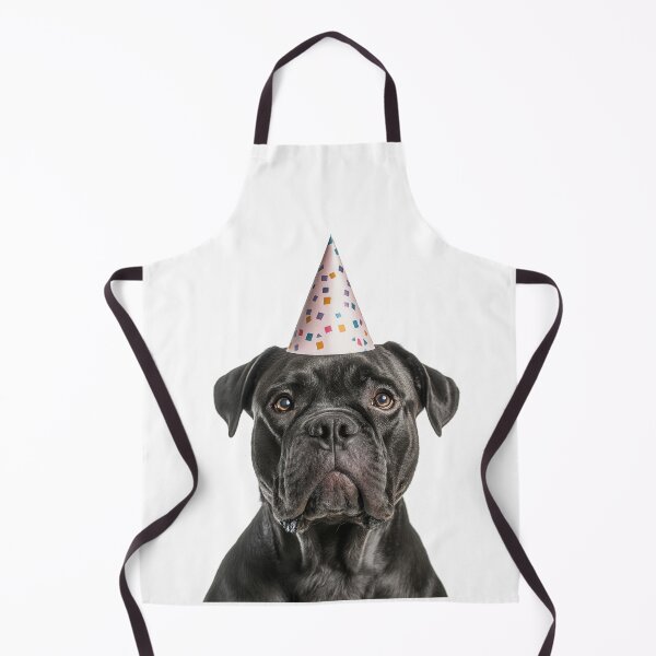 Artikelvorschau, Niedlicher Cane Corso Hund mit Partyhut Geburtstagsfeier entworfen und verkauft von LazyOwlStore.